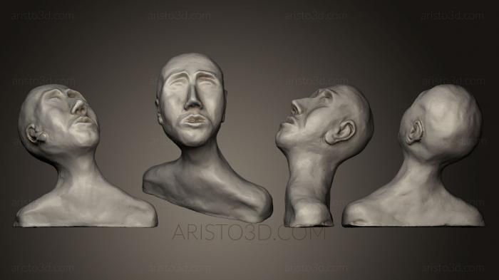 Busts and heads antique and historical (BUSTA_0356) 3D model for CNC machine